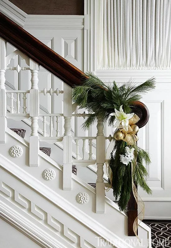 Christmas Stair Decorations