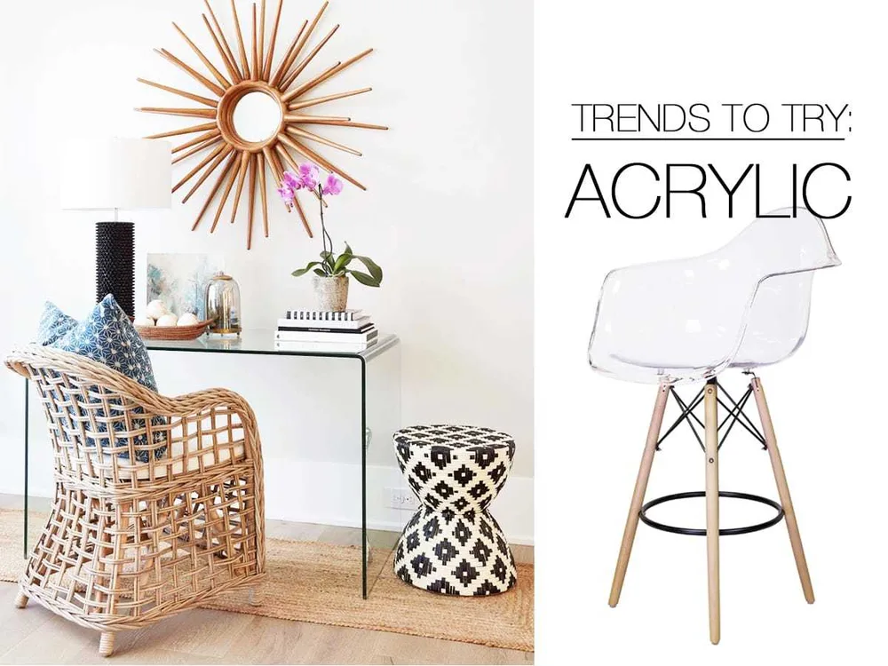 Trends to Try: Acrylic
