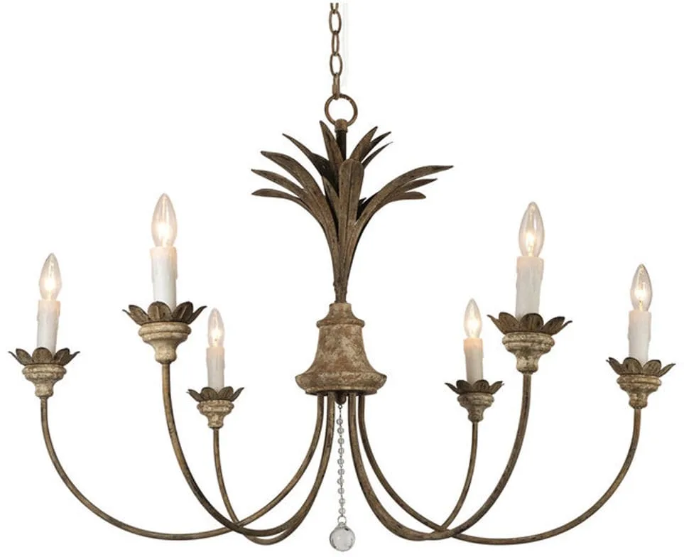 ANTIQUE CHARLESTON CHANDELIER