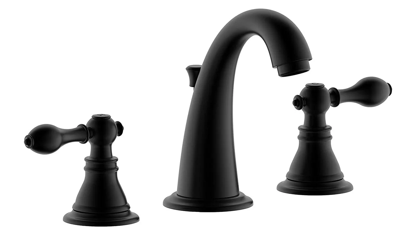 Derengge F-9305TB-KGMT Two-Handle 8in Widespread Bathroom Sink Faucet