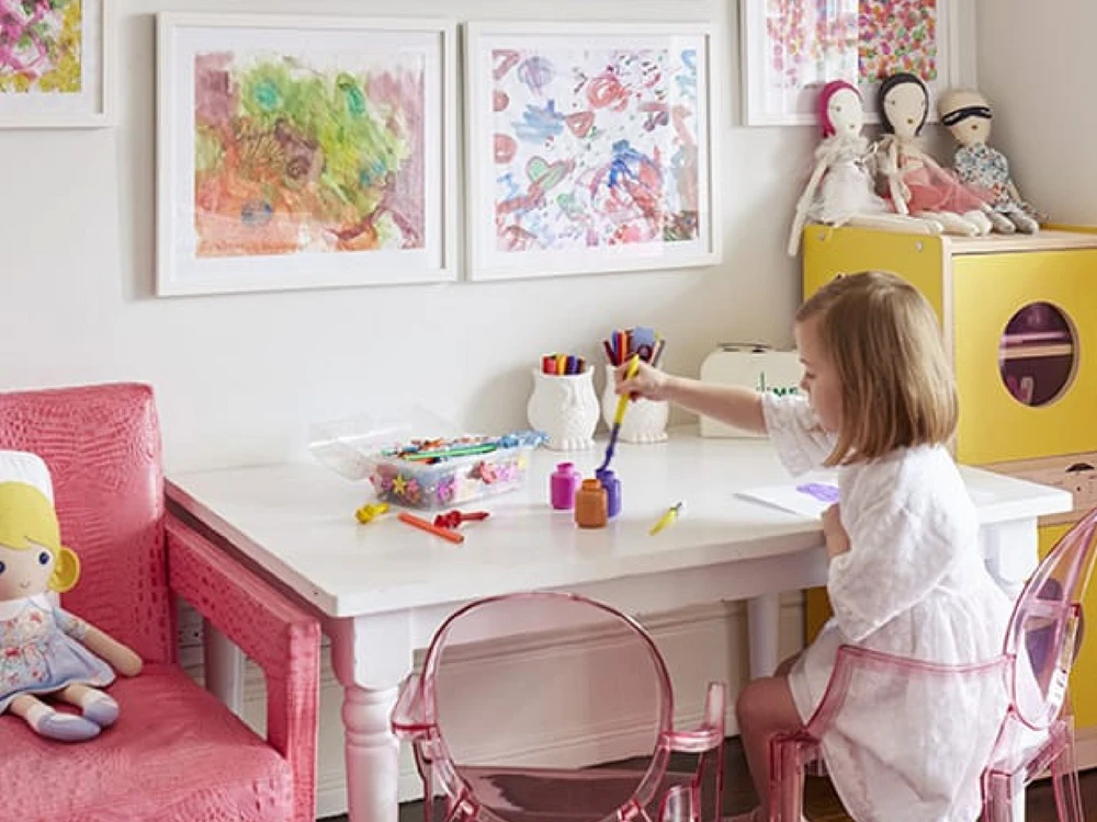 How To Display Kids' Art