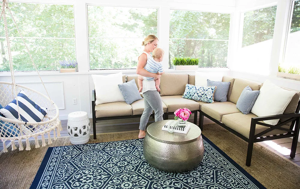 SwatchPop! Co-Founder Gets Summer Porch Makeover