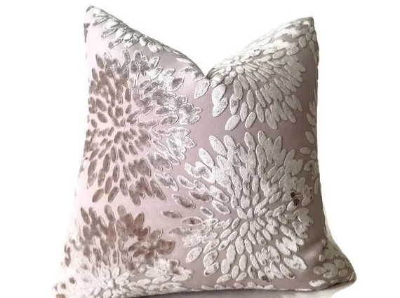 Blush Velvet Pillow