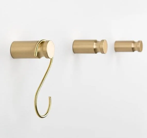 Nordic Creativity Brass Wall Hooks 