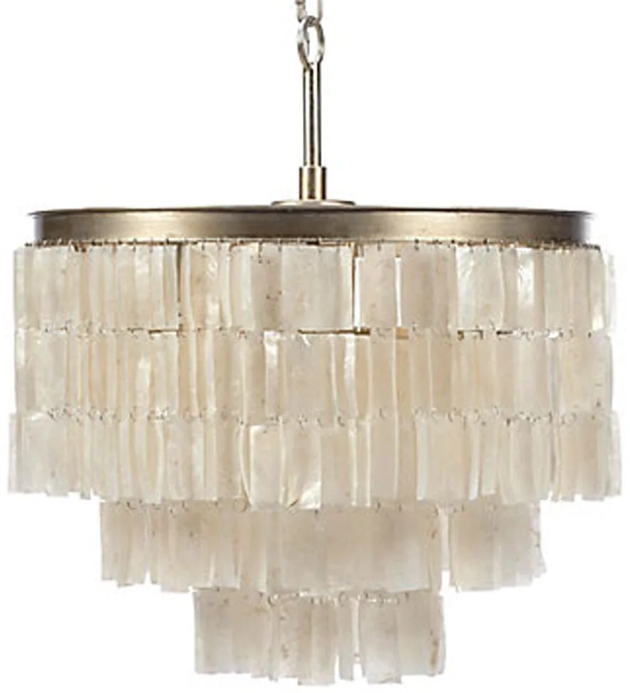 Capiz Chandelier
