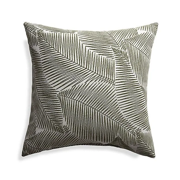 Sunbrella Isle Palm Outdoor Pillow