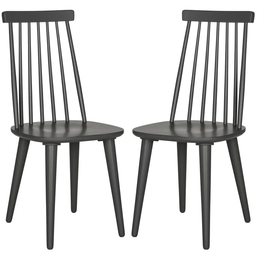 Safavieh Dining Country Burris Grey Dining Chairs