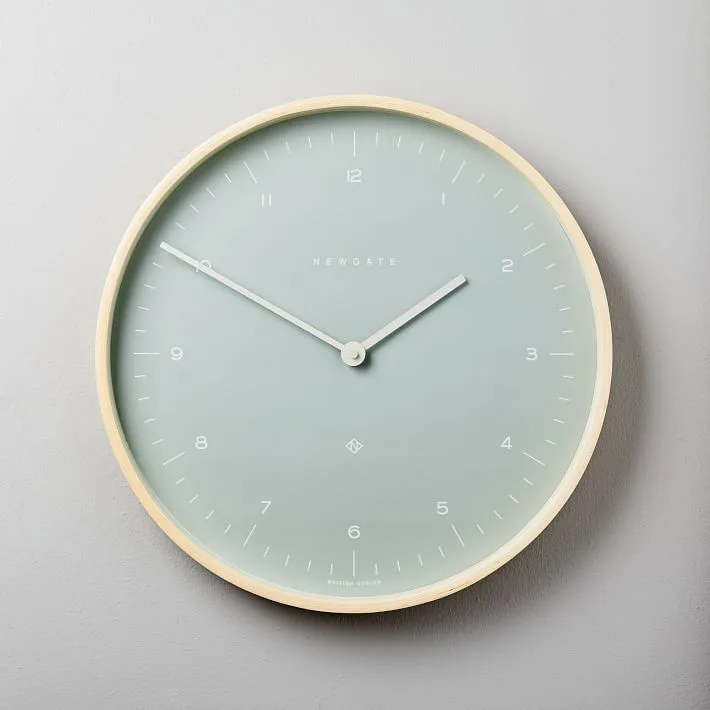 Mr. Clarke Wall Clock - Medium (Bubble Green)
