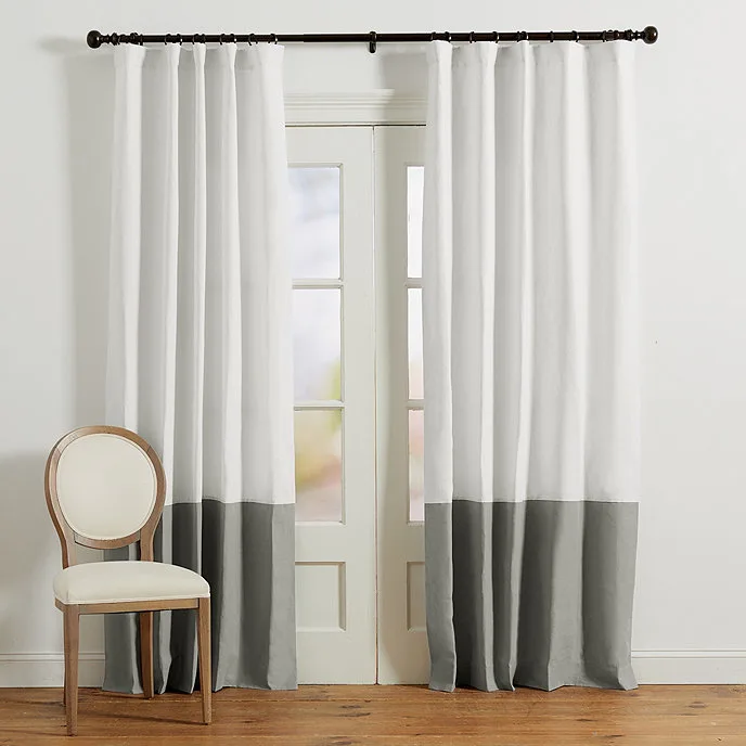 Linen Colorblock Panel