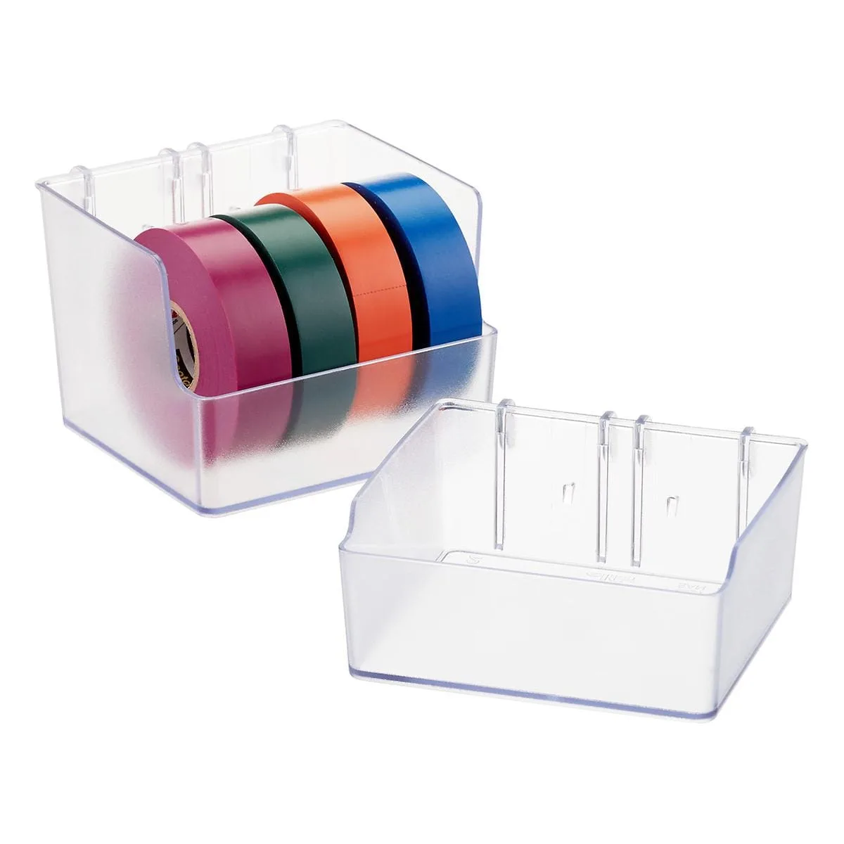 Elfa utility short boardbox translucent