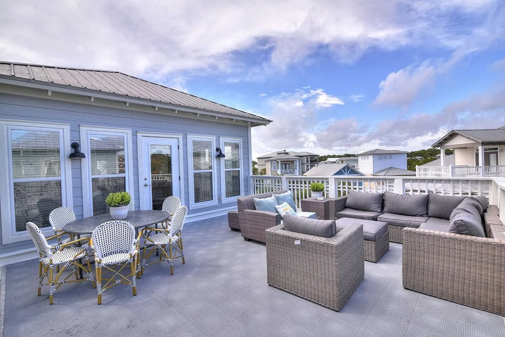 SwatchPop! Beach House renovation exterior