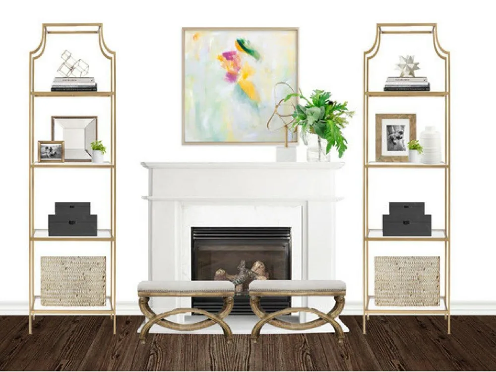 1 Fireplace 3 Spring-Inspired Ways