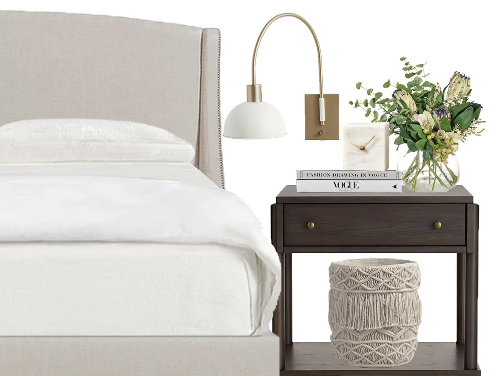 2 Ways to Style a Nightstand