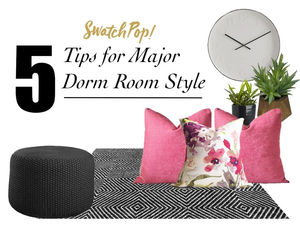 5 Tips for Major Dorm Room Style