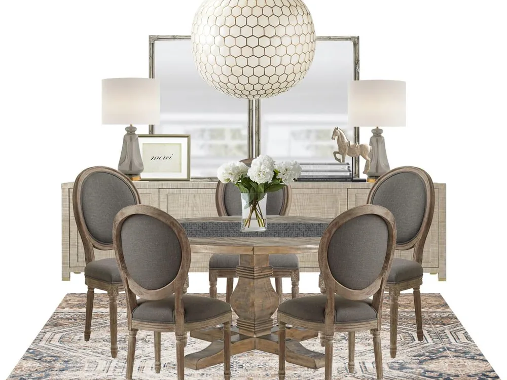 1 Round Dining Table 3 Ways