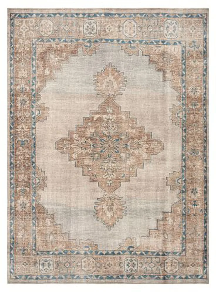 Finn Hand-Knotted Rug, 9 x 12', Blue Multi