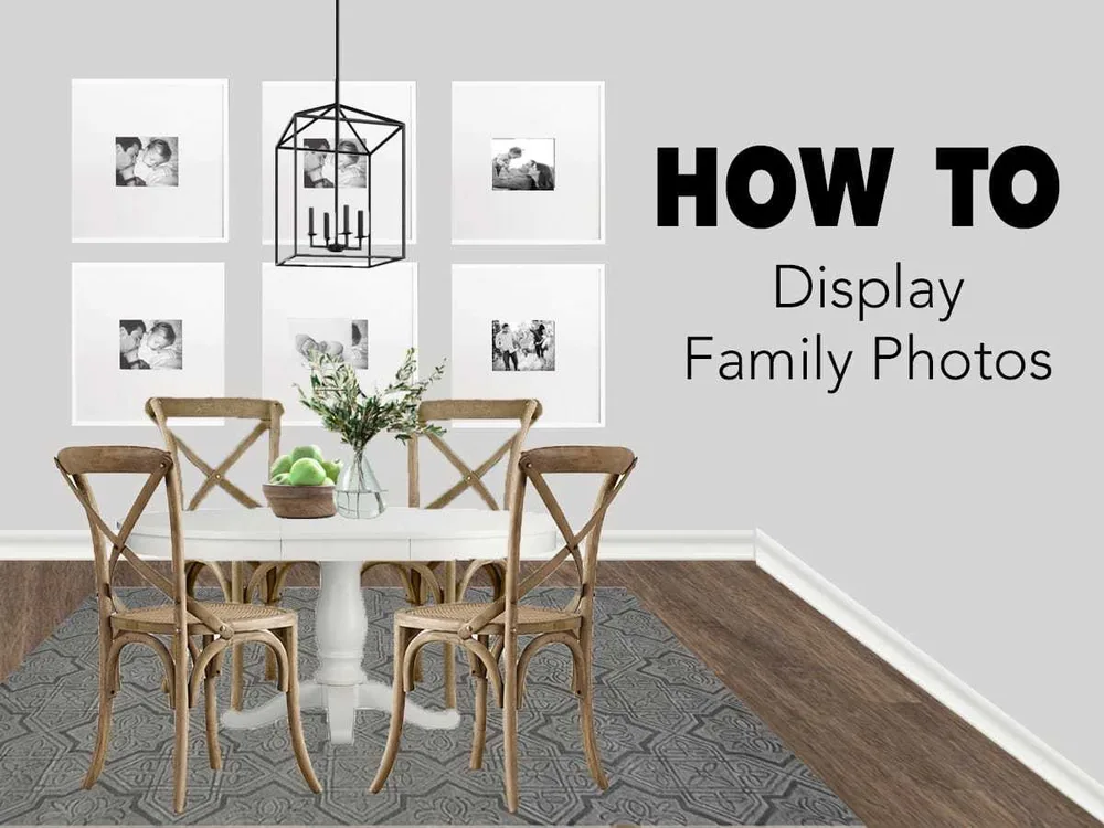 How to Display Family Photos