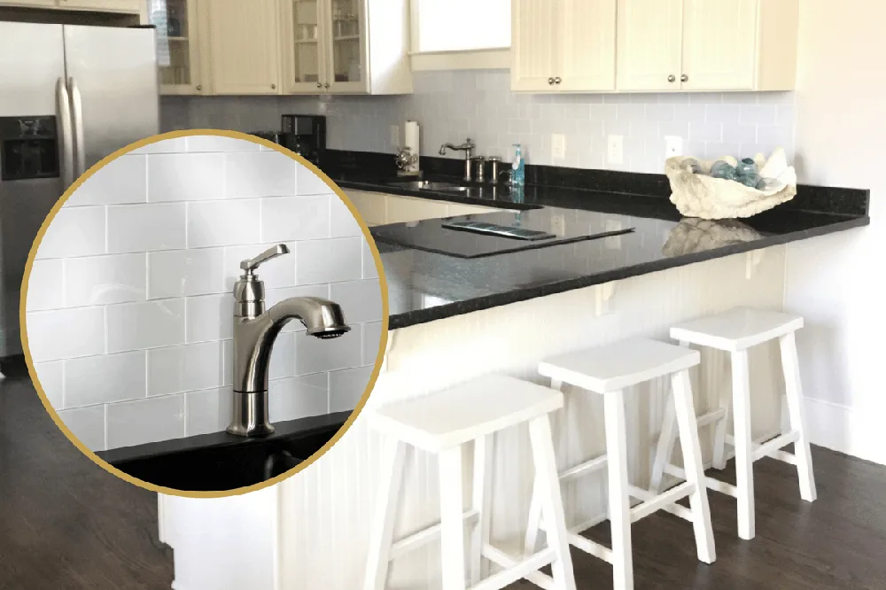 Easy Kitchen Update: Peel & Stick Tile