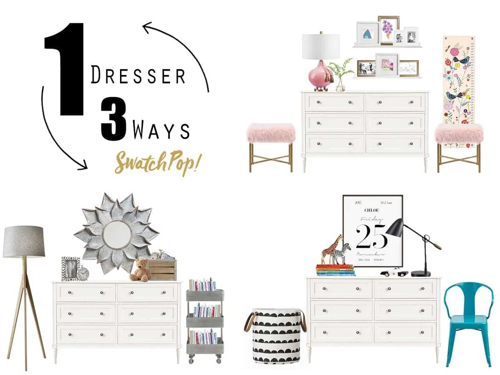 1 Dresser 3 Ways