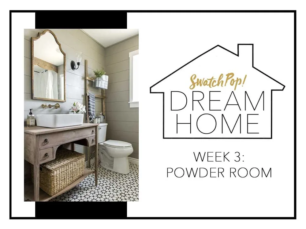 SwatchPop! Dream Home: Powder Room
