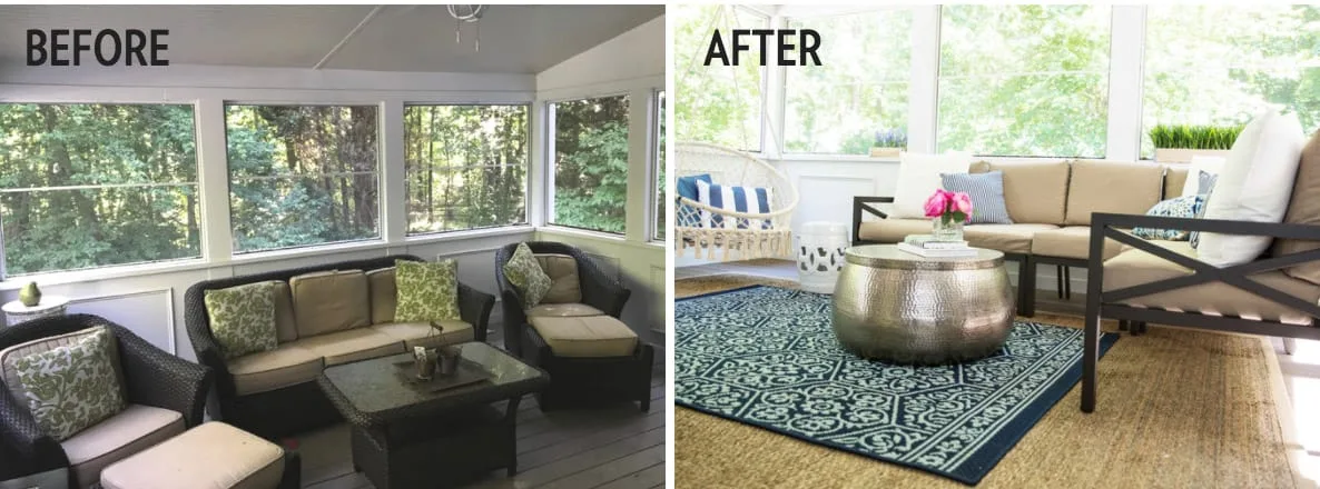 Summer Porch Makeover