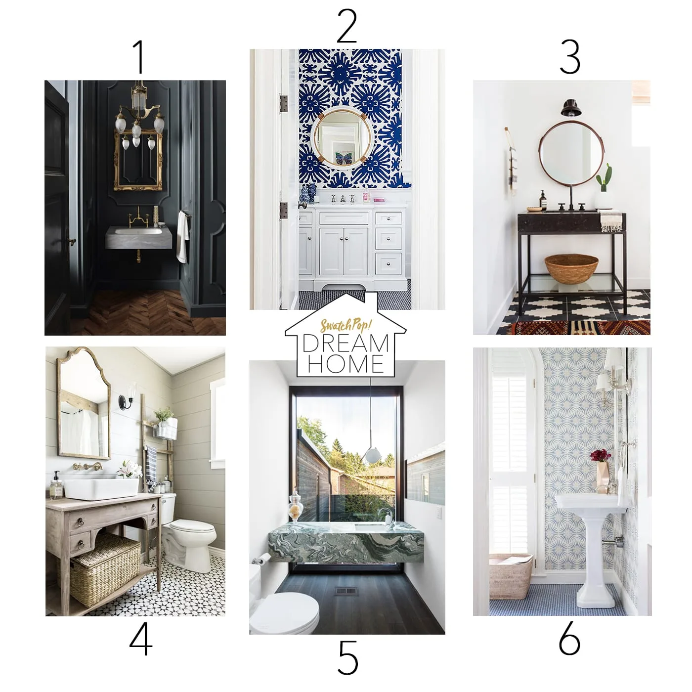Dream Home Powder Room