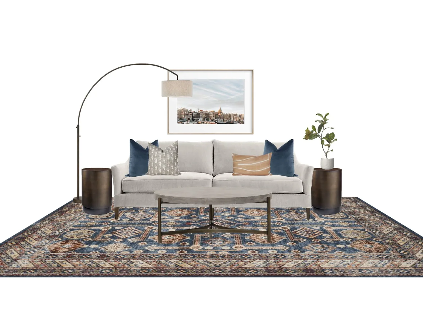 Interior Design Warm and Welcoming Sofa