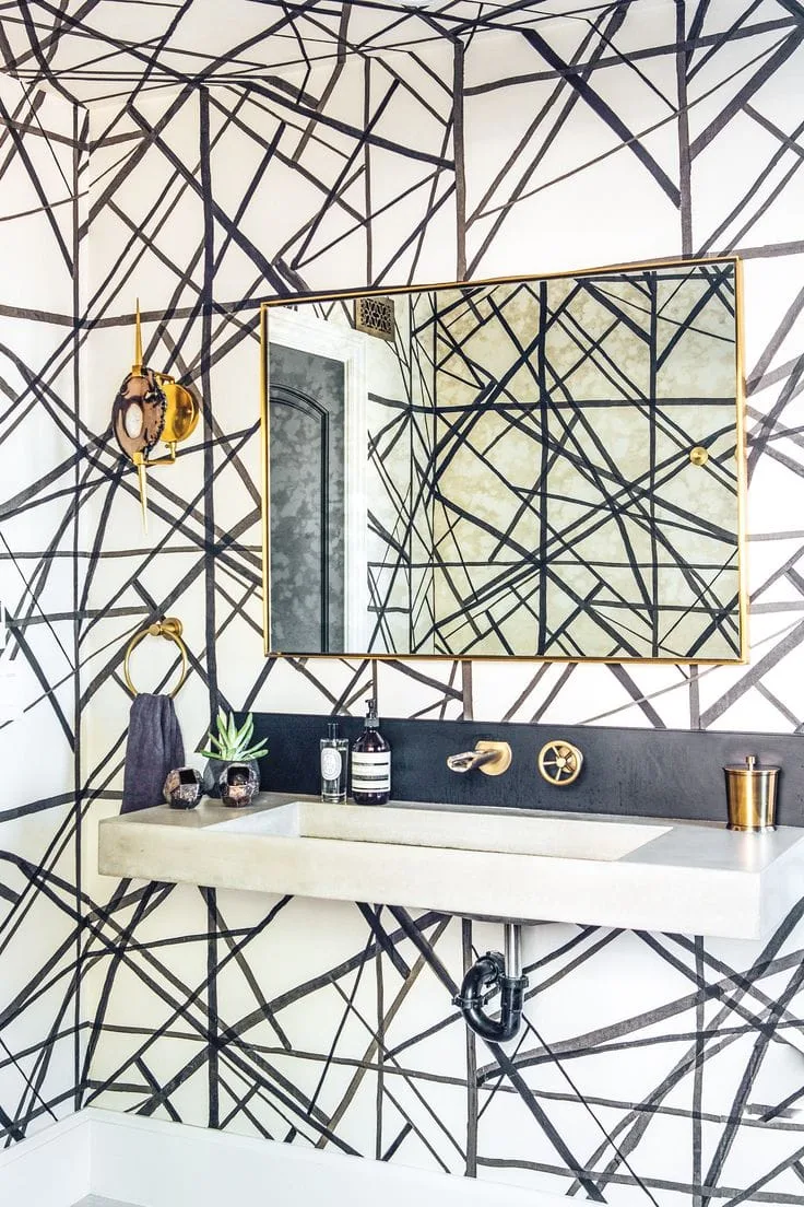 Trends To Try: Bold Powder Rooms