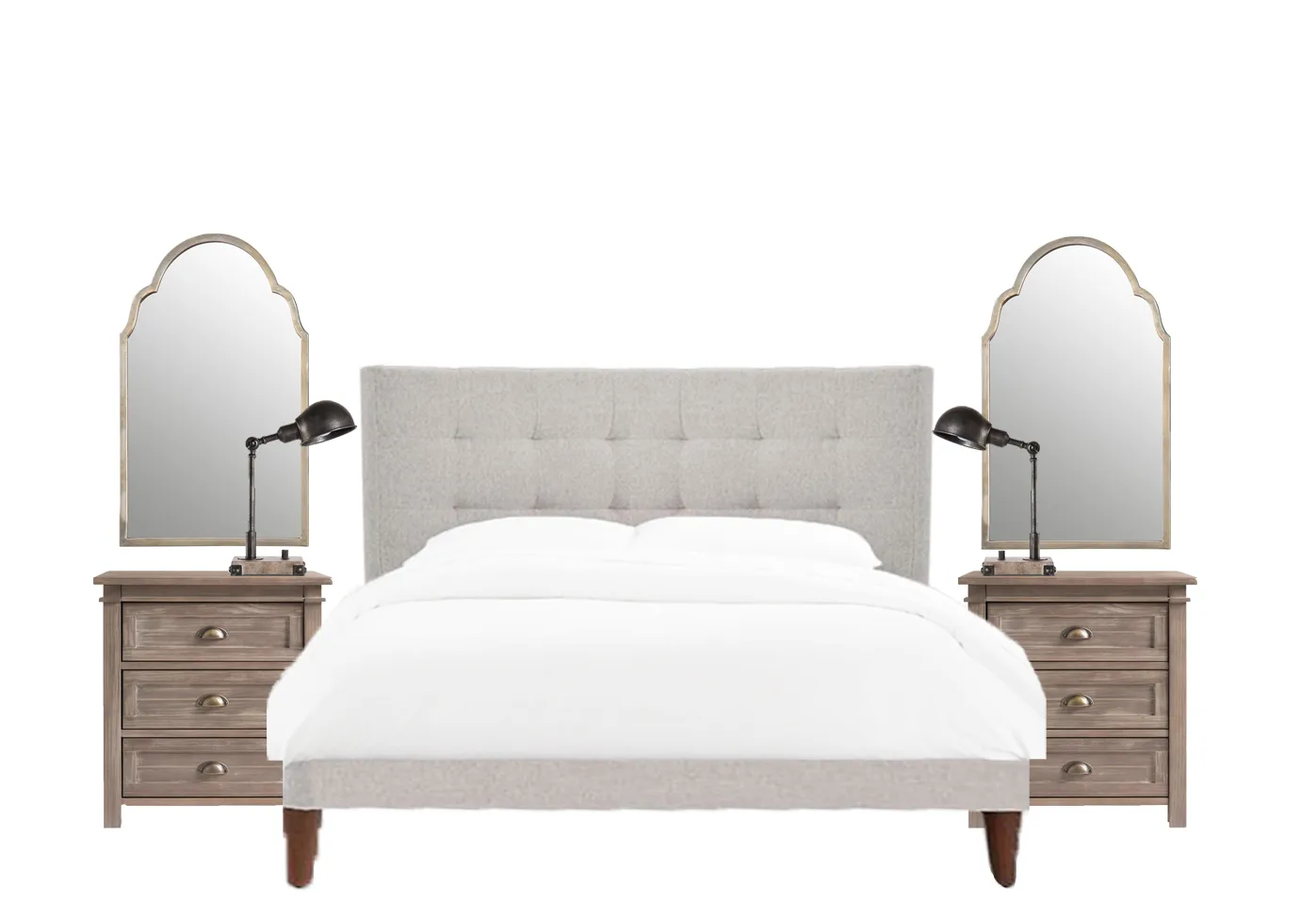 How to Decorate Above A Bed - Side Art