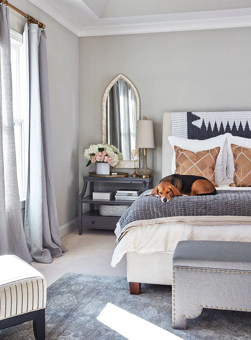 How to Decorate Above A Bed - Side Art