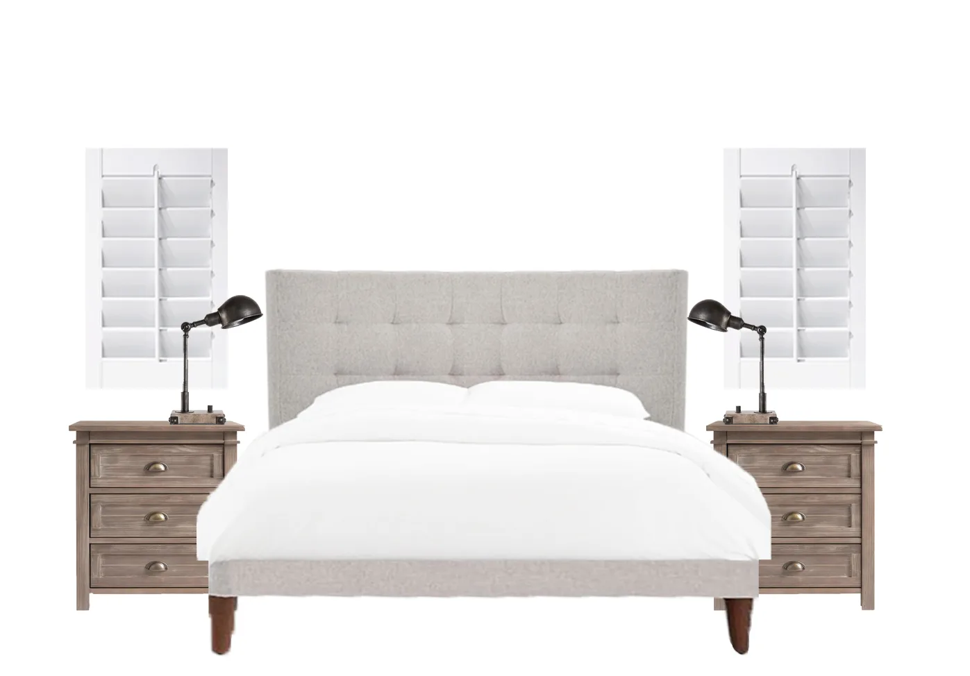 How to Decorate Above A Bed - Do Nothing