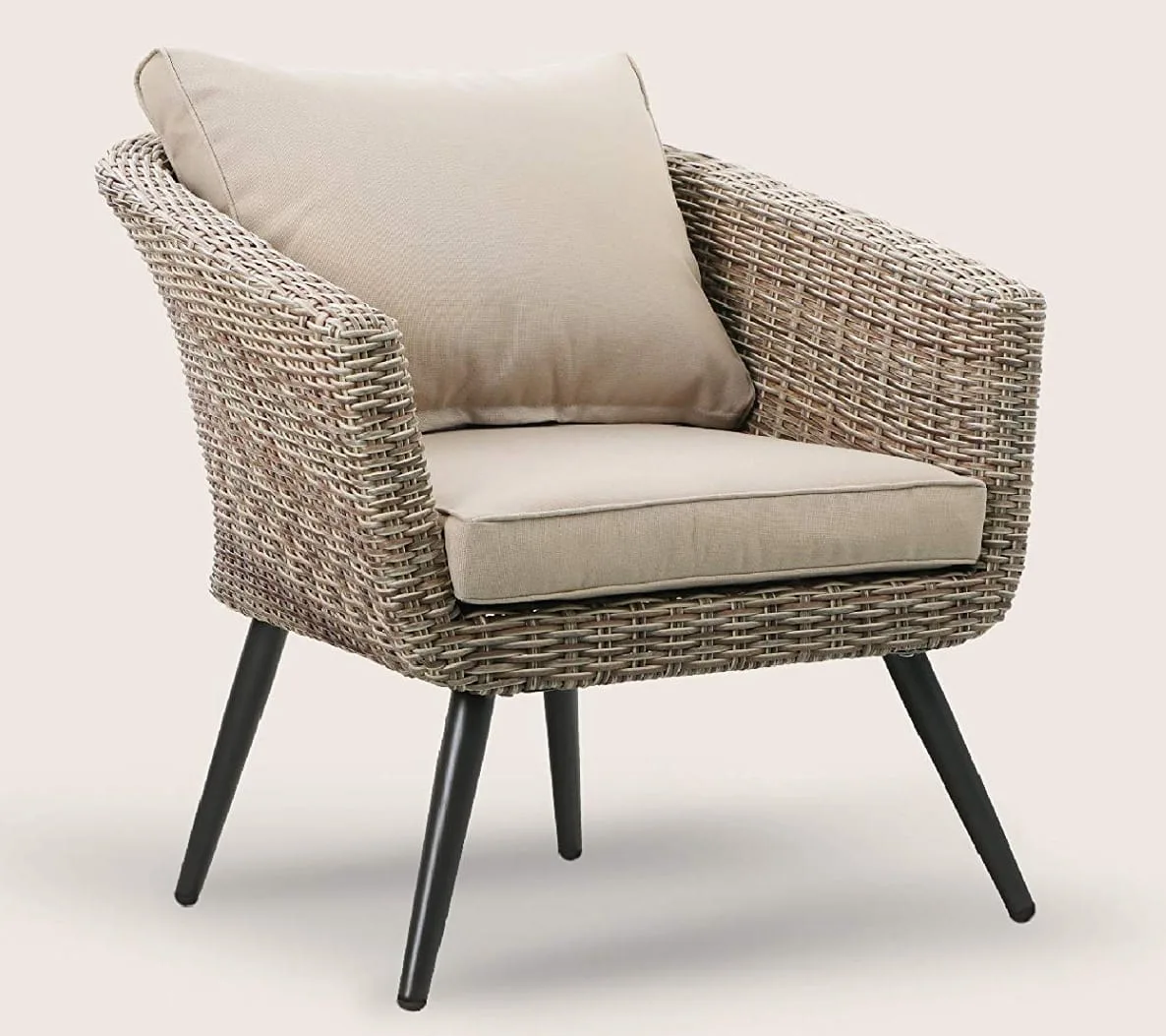 Brushed Rattan Outdoor patio chair