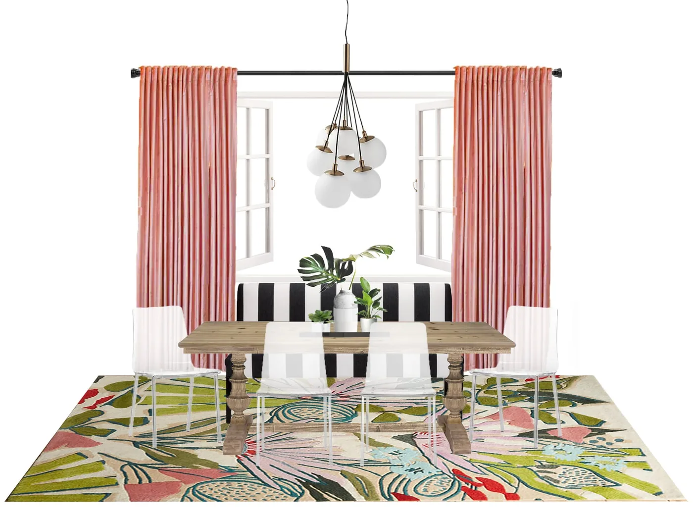 Dining Table Farmhouse Feel