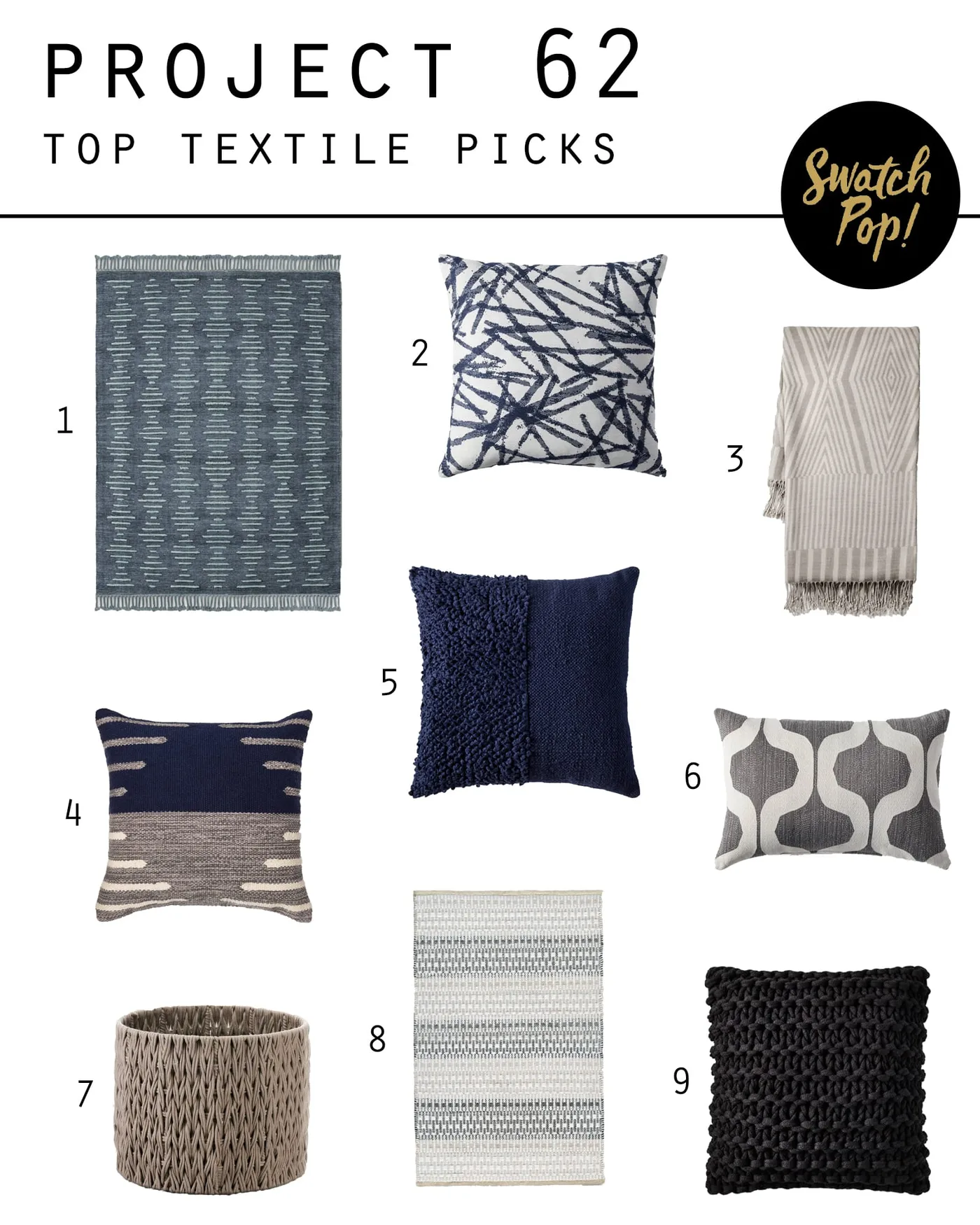 Project 62 Top Textile Picks