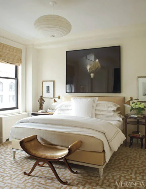 How to Decorate Above A Bed - Large Scale Art