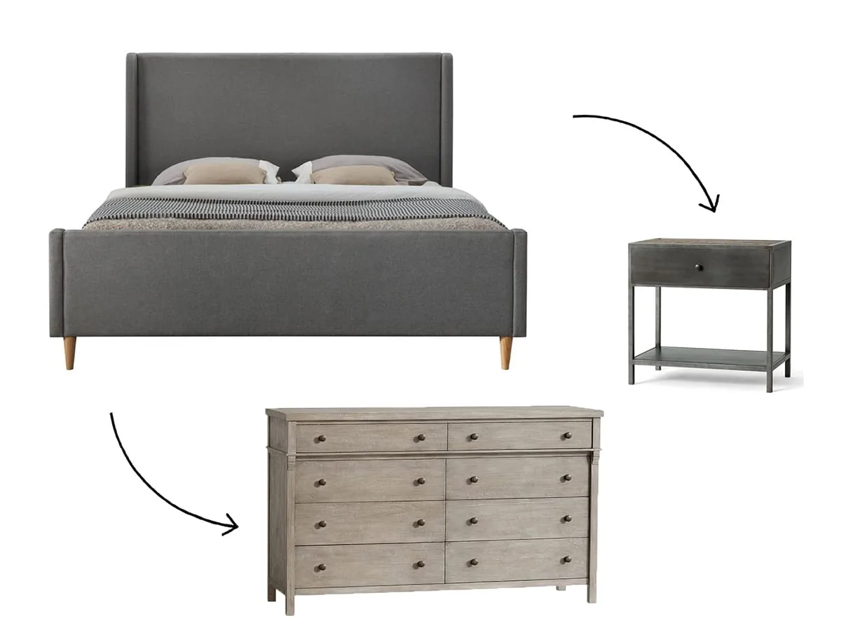 How To Mix and Match Bedroom Furniture