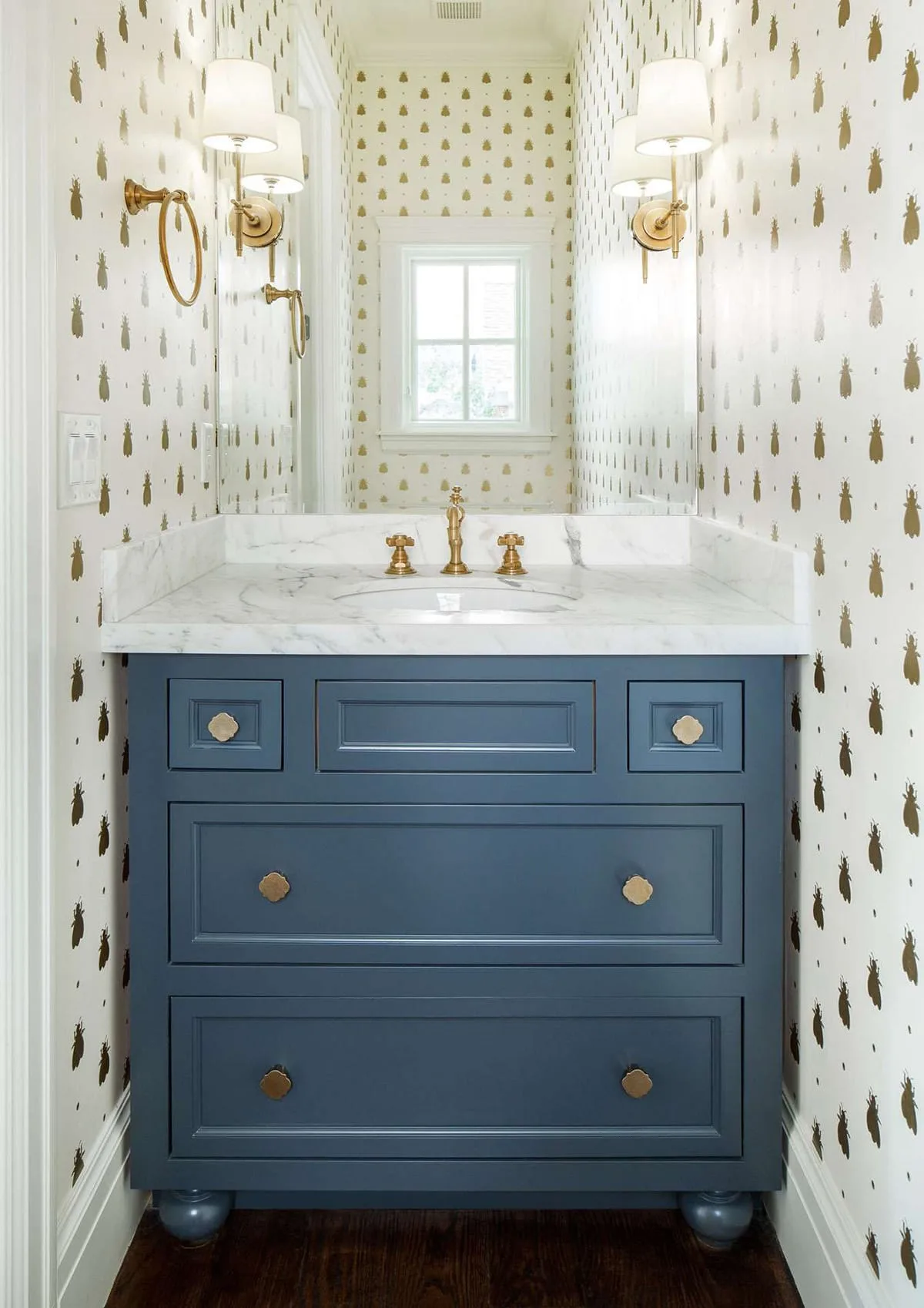 Trends To Try: Bold Powder Rooms
