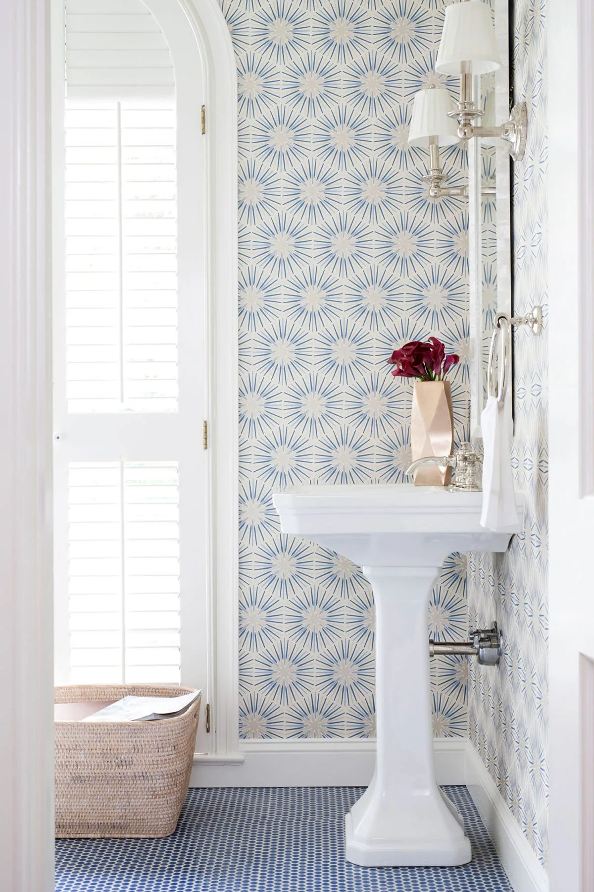 Trends To Try: Bold Powder Rooms