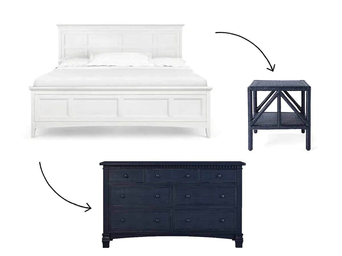How To Mix and Match Bedroom Furniture