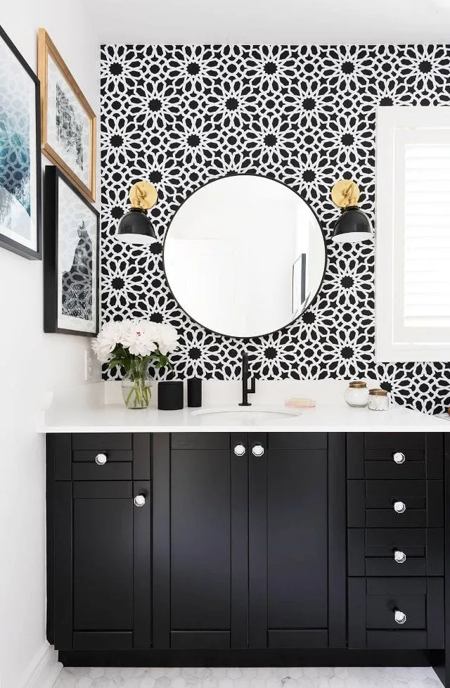 Trends To Try: Bold Powder Rooms