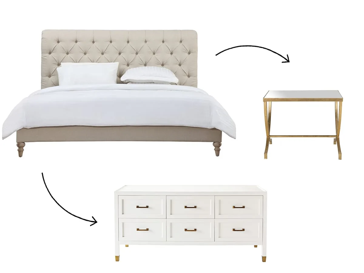 How To Mix and Match Bedroom Furniture