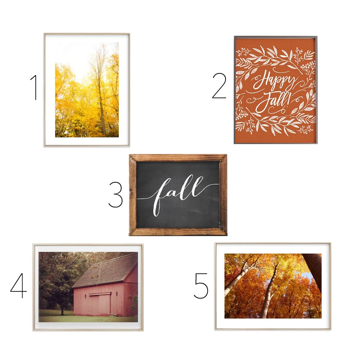 Fall-inspired artwork
