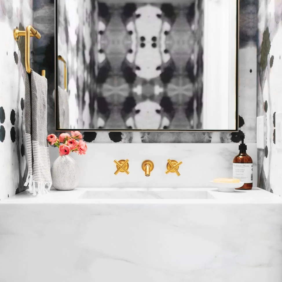 Trends To Try: Bold Powder Rooms