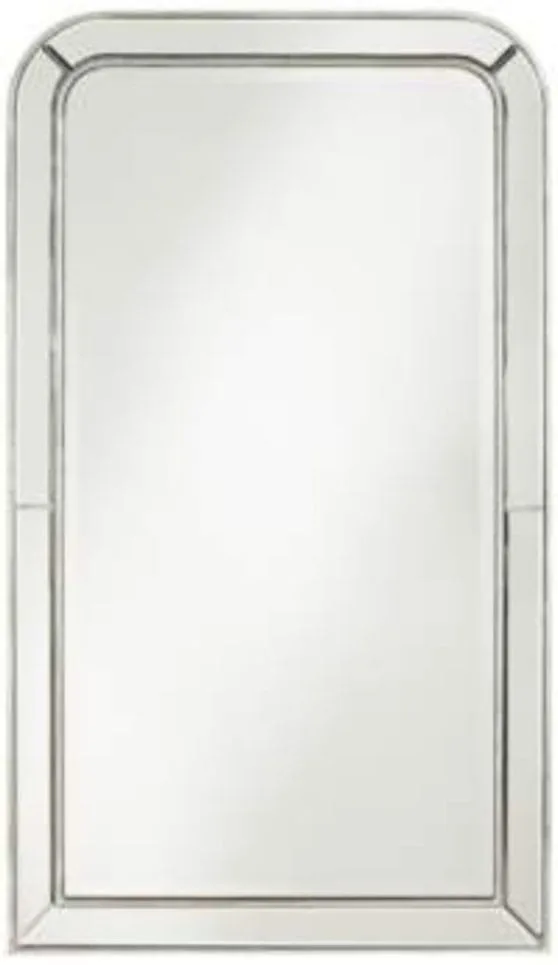 Finnley Arch Corner 26" x 45" Frameless Wall Mirror