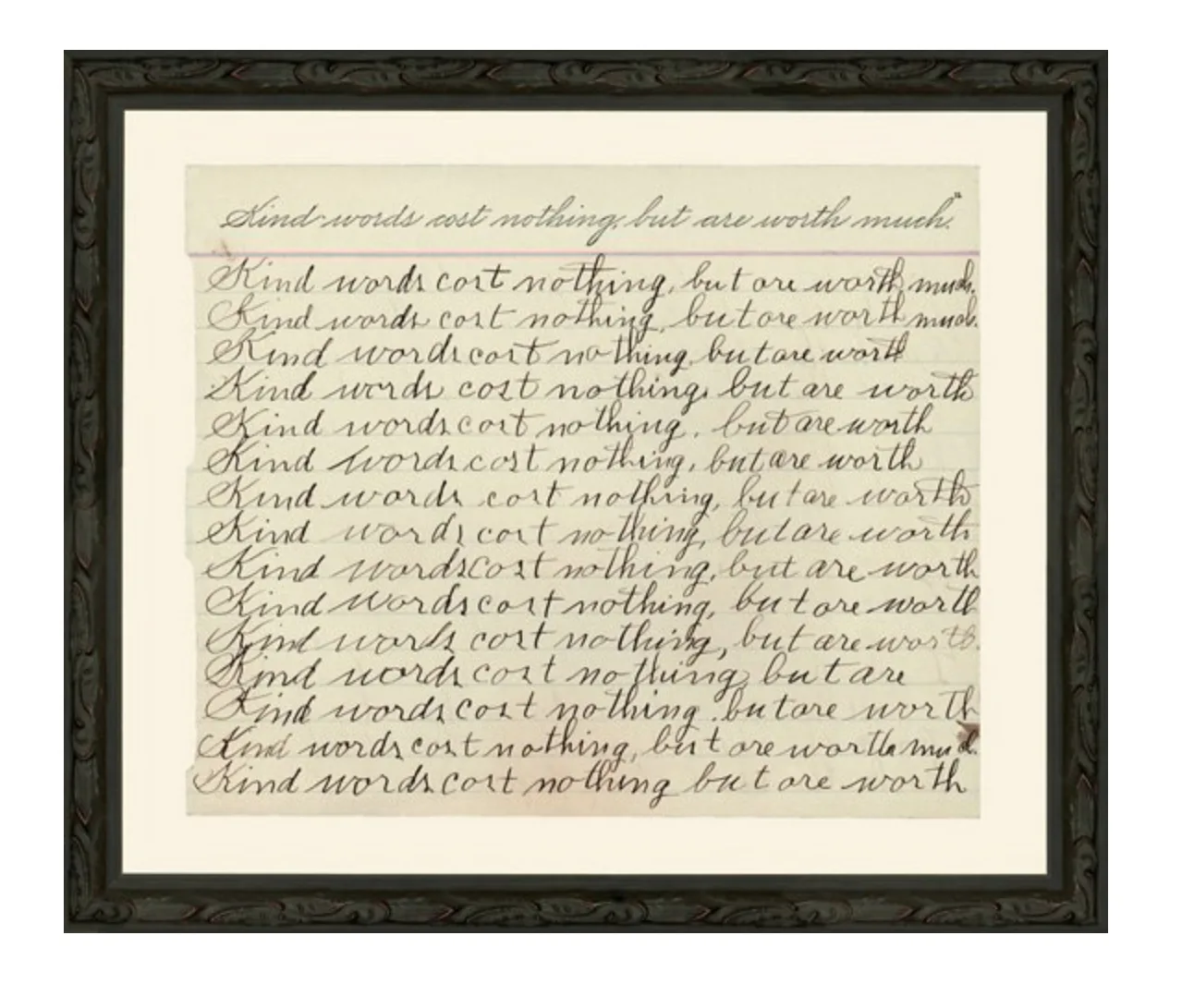 Smith & Co., Kind Words