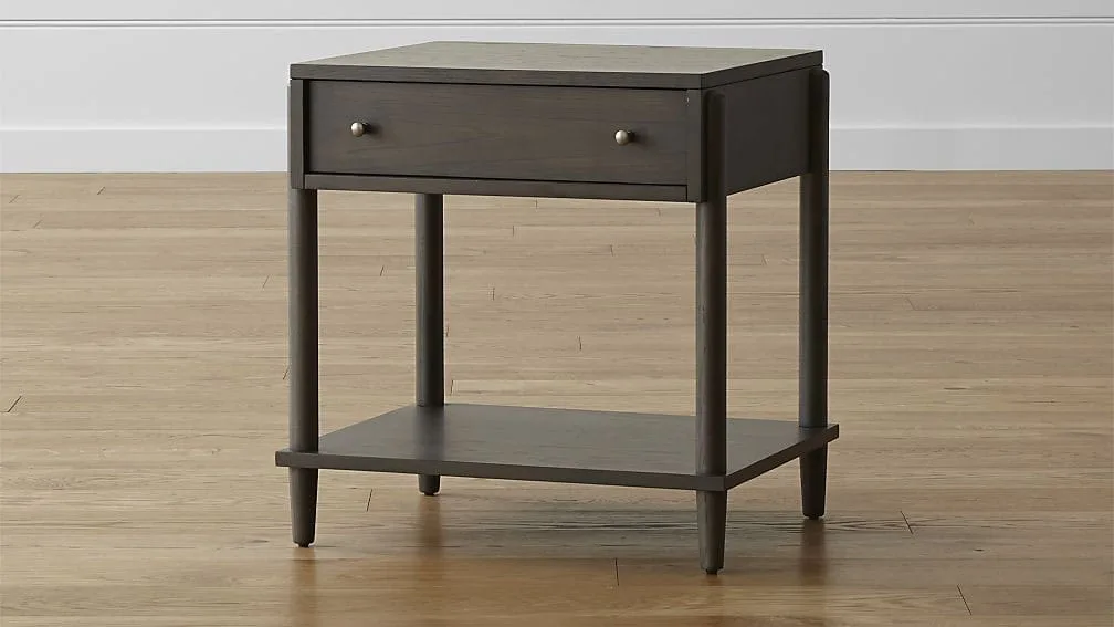 Barnes Smoke Brown Nightstand