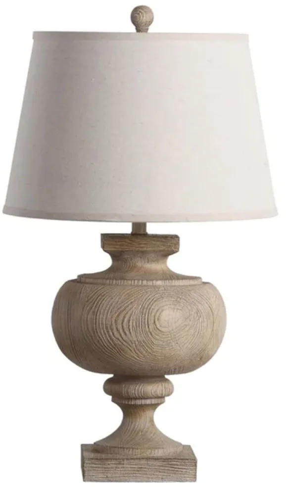 Wood Table Lamp