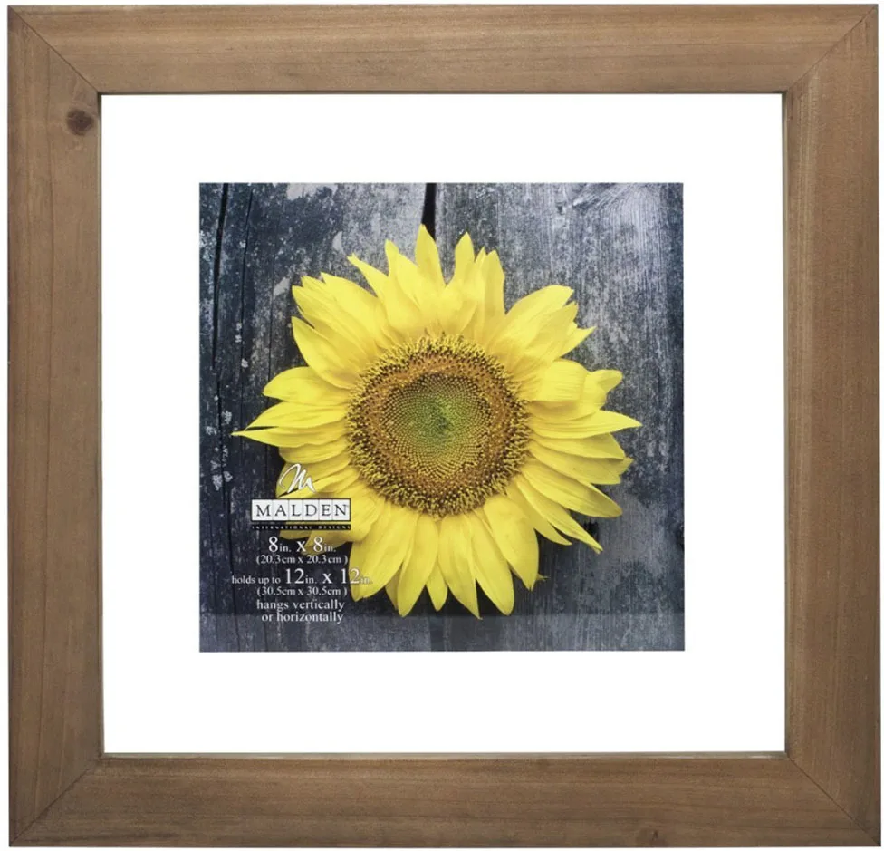 Wood Frame With Mat