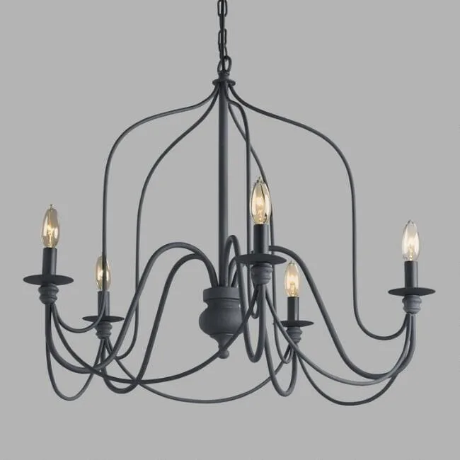Rustic Wire Chandelier