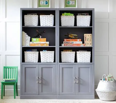 Gray Bookcase